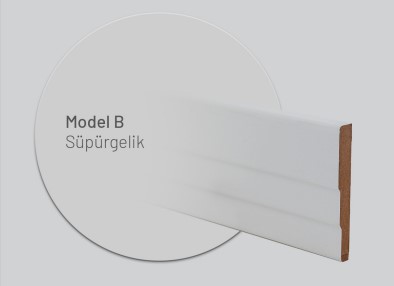 Model B Süpürgelik